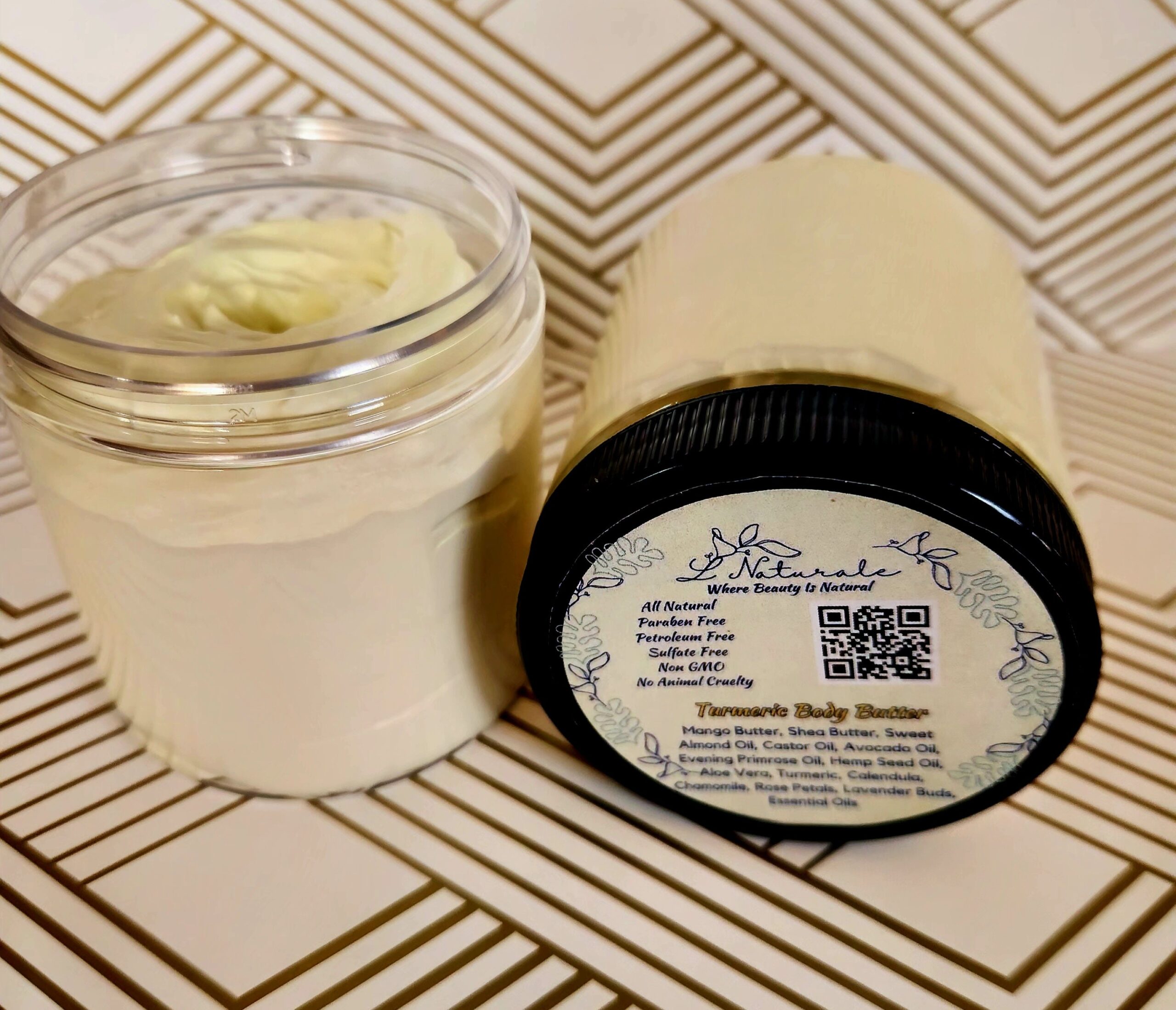 All Natural Turmeric Body Cream