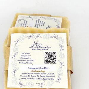 Handmade All-Natural Sea Moss Soap