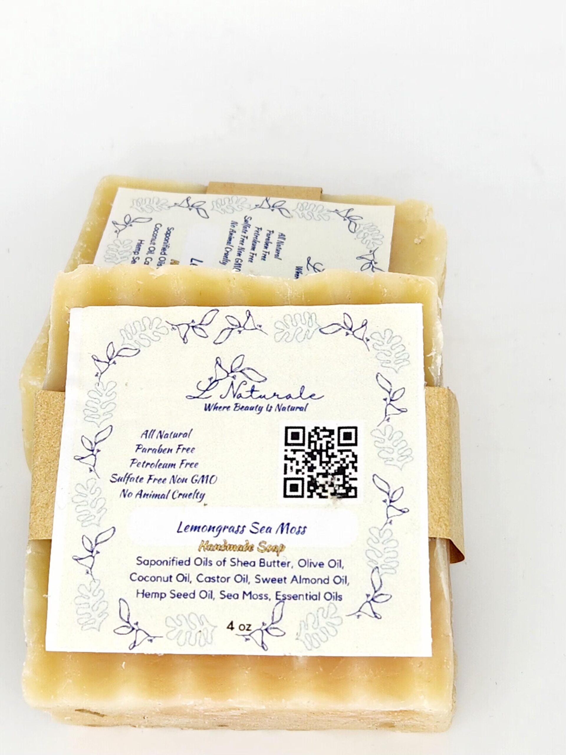 Handmade All-Natural Sea Moss Soap